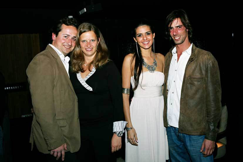 Miguel e Stéphanie Capucho com Cuca Roseta e Gonçalo Almeida
