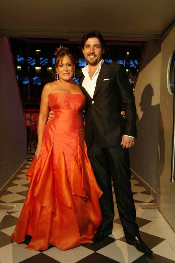 Susana Vieira e o namorado, Sandro Pedroso na XIV Gala dos Globos de Ouro