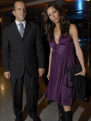 Daniel Cruzeiro e Ana Freitas pais de um rapaz