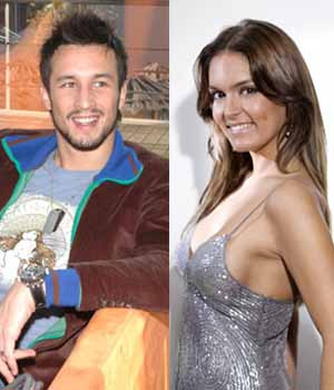 Diana Chaves e César Peixoto juntos