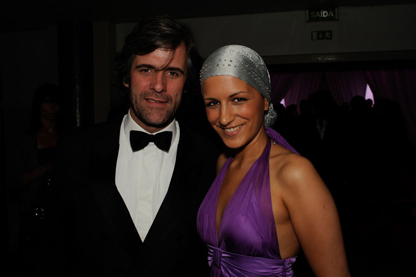 Mico da Câmara Pereira e Joana de Sousa Cardoso na XIV Gala dos Globos de Ouro (17 de Maio de 2009)