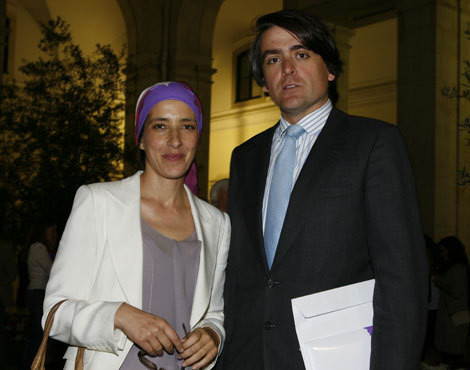 Sónia Fertuzinhos e Francisco Maria Pinto Balsemão