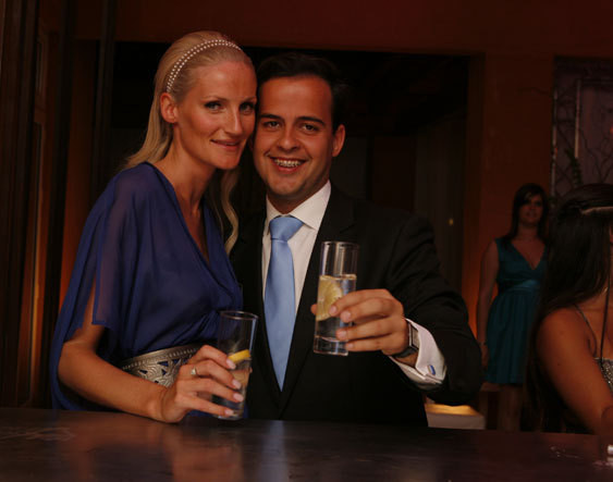 Fiona Bunnett e André Leal