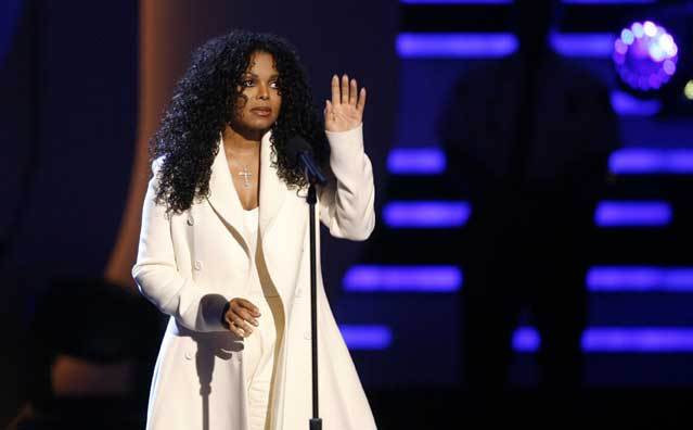 Janet Jackson na cerimónia dos BET Awards 2009