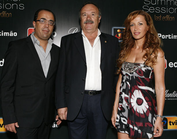 Luís Evaristo, Manuel da Luz e Helga Barroso