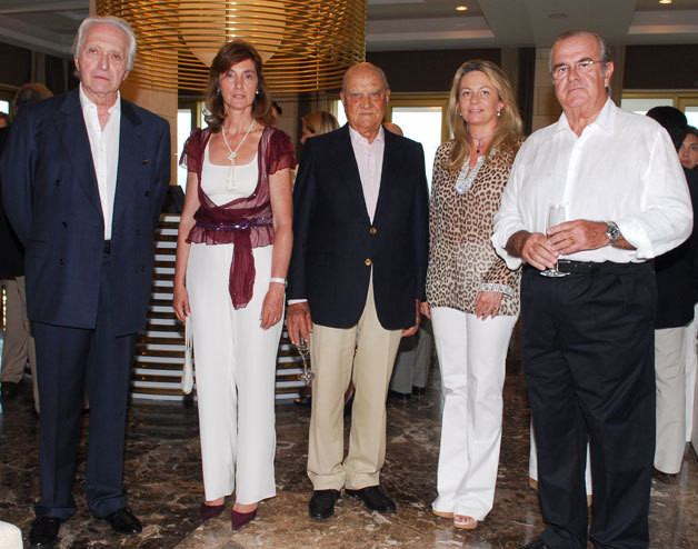 Abílio e Ana Cristina de Oliveira, António Ricciardi, Rosina e Manuel Espírito Santo