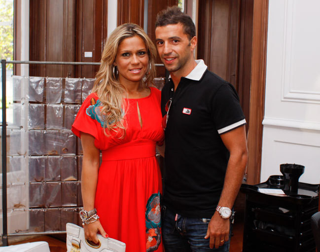 Filipa e Simão Sabrosa