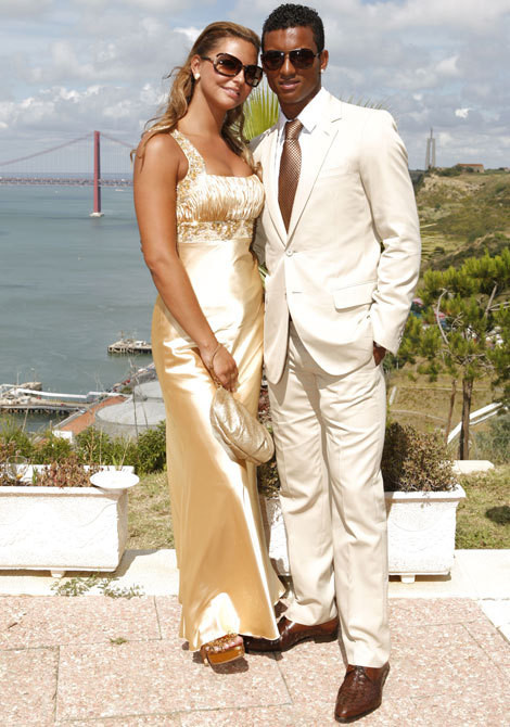 Daniela Martins e Nani