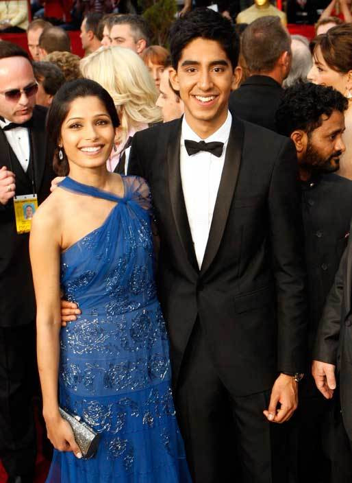 Freida Pinto e Dev Patel