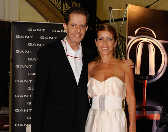 António Feio e Alexandra Sousa na XIV Gala dos Globos de Ouro