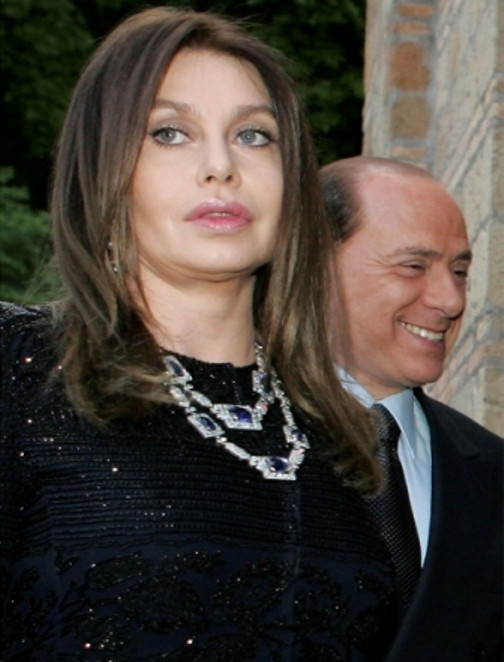 Verónica Lario e Silvio Berlusconi