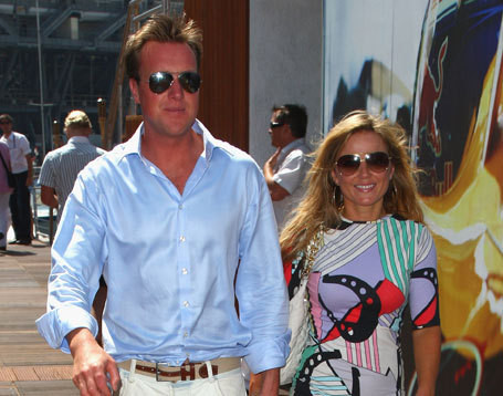 Henry Beckwith e Geri Halliwell