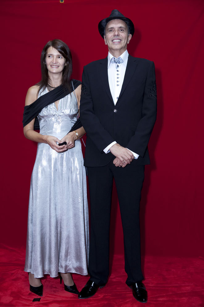 Sandra Teixeira e Rui Reininho nos Globos de Ouro