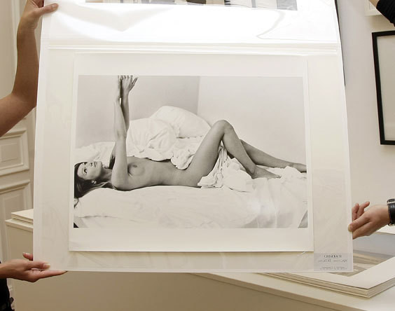 A foto de Carla Bruni, tirada em 1994