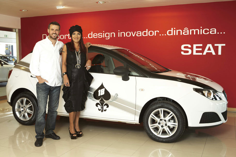 Tiago Monteiro e Ana Salazar