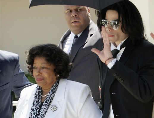 Katherine com Michael Jackson