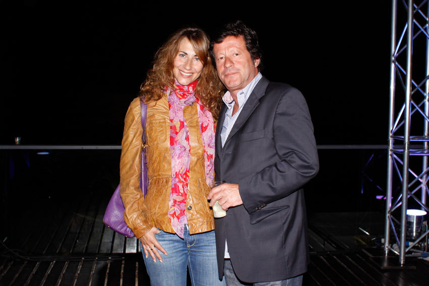 Karolyne Leibovici e Joaquim de Almeida 