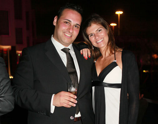 Miguel Garcia e Marta Wahnon