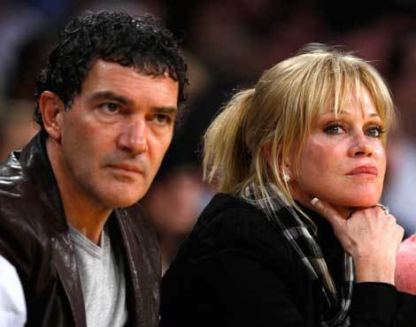 Antonio Banderas e Melanie Griffith 
