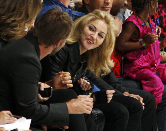 Madonna na Semana da Moda de Nova Iorque