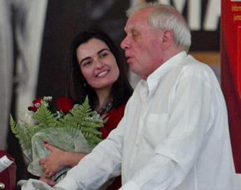 Raquel dos Santos e António Lobo Antunes 