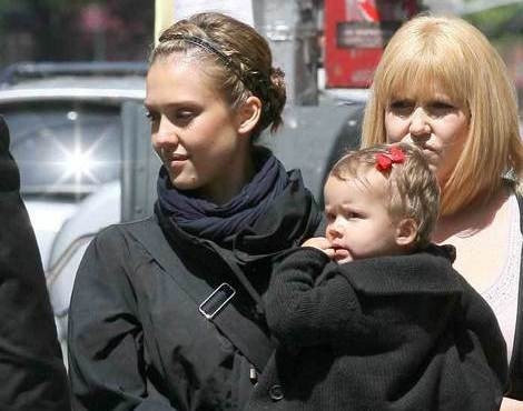 Jessica Alba com a filha, Honor Marie