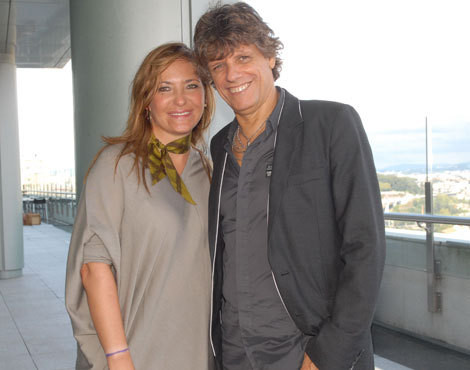 Cristina Avides Moreira e Zé Pedro