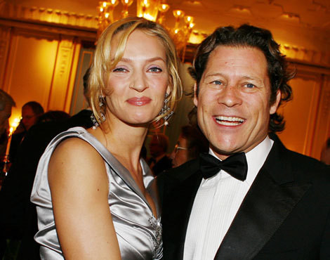 Uma Thurman e Arpad Busson