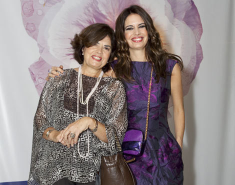 Bárbara Guimarães com a mãe, Isabel Teixeira Pinto