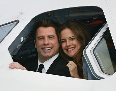 John Travolta e a mulher, Kelly Preston