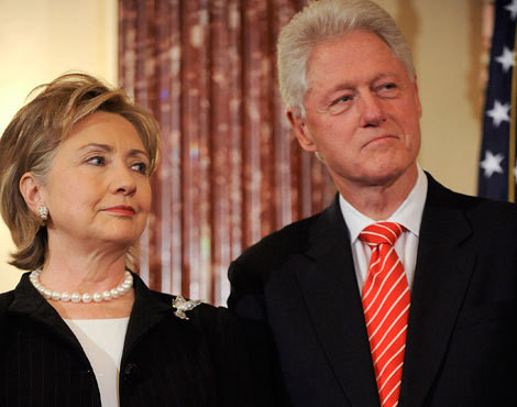 Hillary e Bill Clinton