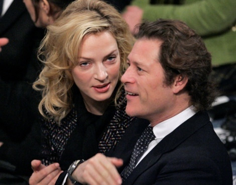 Uma Thurman e Arpad Busson 