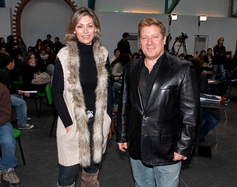 Clara de Sousa e Herman José 
