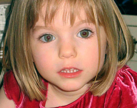 Madeleine McCann desapareceu há 17 anos