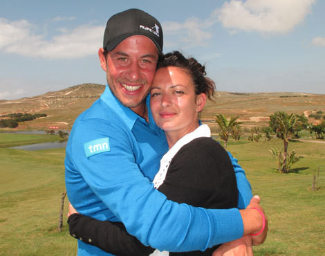 Filipe Lima com a mulher, Isabel