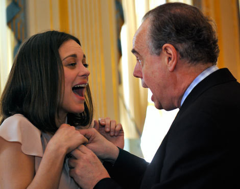 Marion Cotillard e Frédéric Miterrand