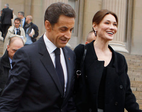 Nicolas Sarkozy e Carla Bruni