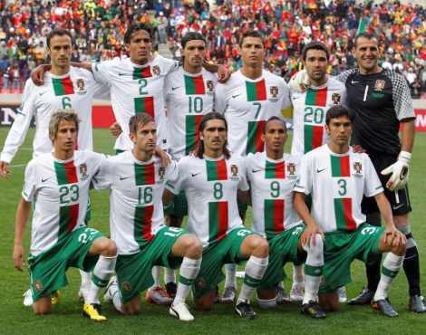 A Selecção portuguesa