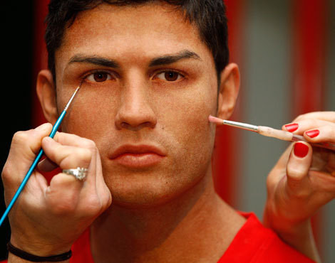 A estátua de Cristiano Ronaldo no Madame Tussauds de Londres