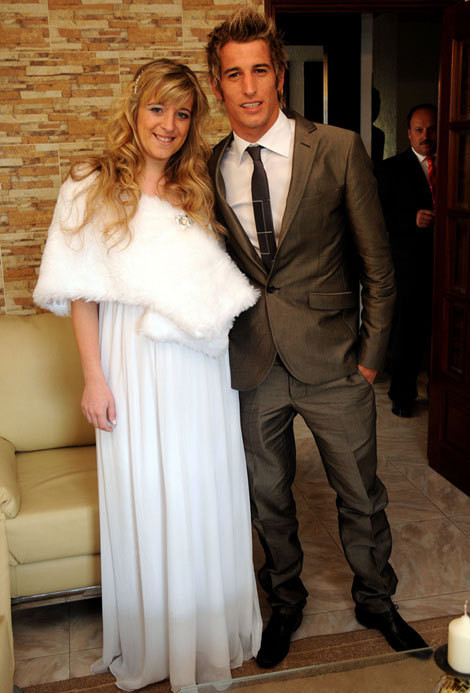 Andreia Santos e Fábio Coentrão