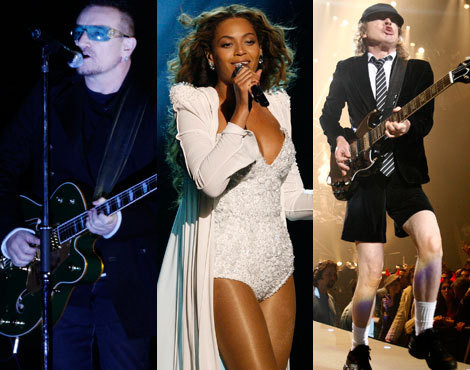 Músicos que mais dinheiro ganharam no ano passado, segundo a Forbes