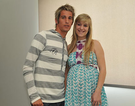 Fábio Coentrão e Andreia Santos