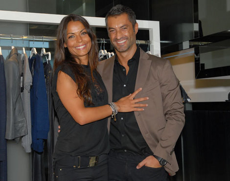 Elisabete Carvalho e Vítor Baía