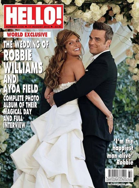 A capa da revista Hello