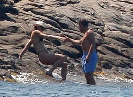 Carla Bruni e Nicolas Sarkozy