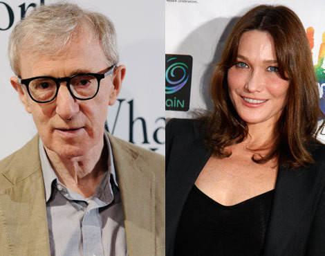 Woody Allen e Carla Bruni