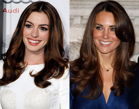 Anne Hathaway e Kate Middleton