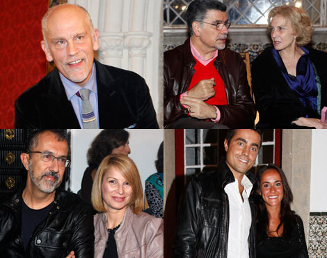 John Malkovich apresenta coleção de moda no Estoril