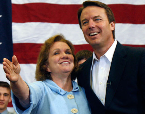 Elizabeth e John Edwards