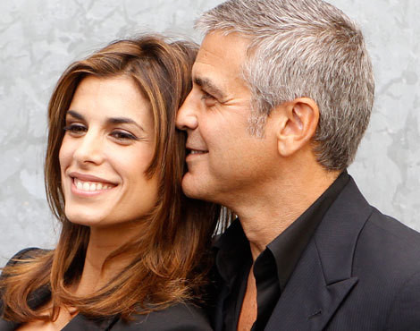 Elisabetta Canalis e George Clooney